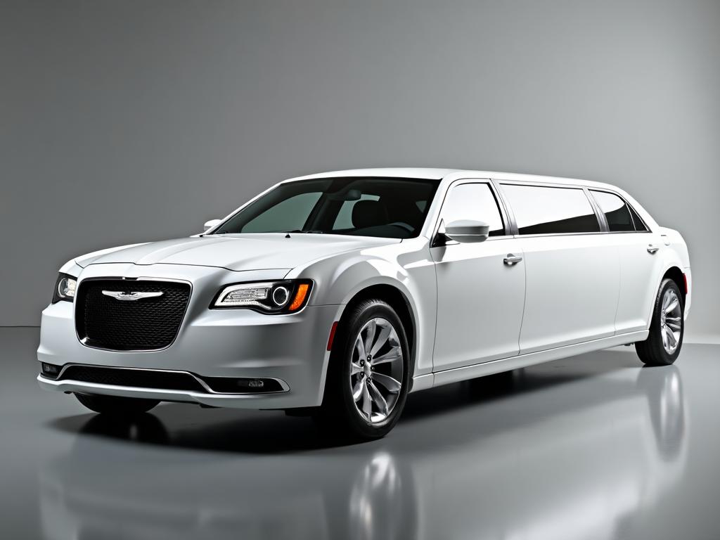 Chrysler 300C Stretch 2021 lejebil - 10 sæder, Benzin, tilgængelig i Aarhus