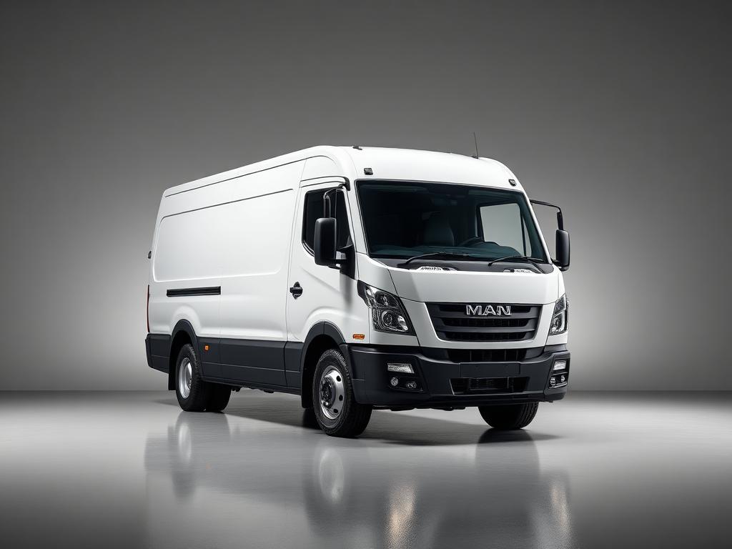 MAN TGE 3.140 2023 lejebil - 3 sæder, Diesel, tilgængelig i Aarhus