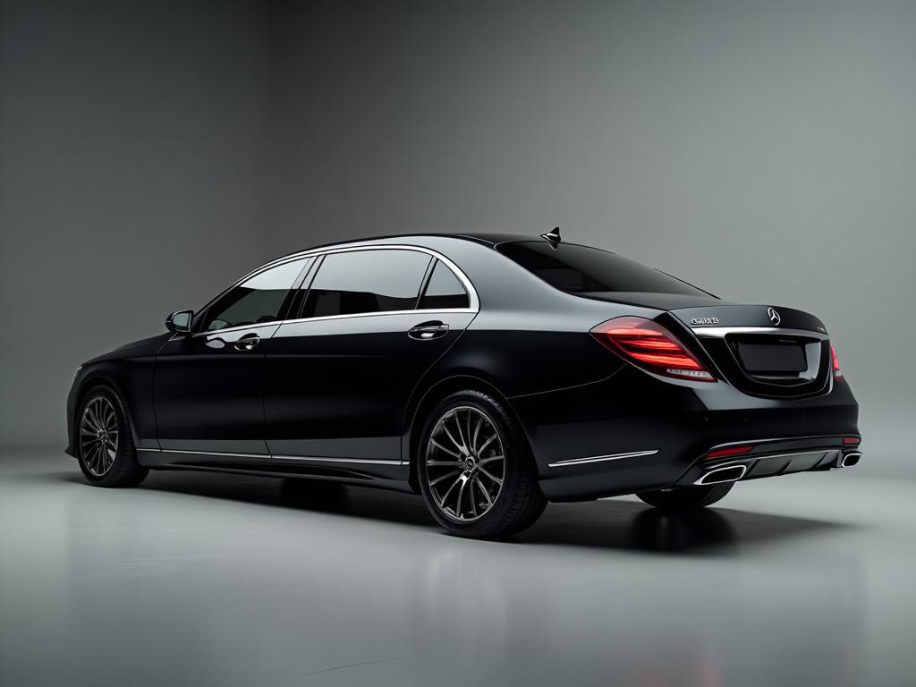 Mercedes-Benz S-Klasse Lang 2023 lejebil - 4 sæder, Benzin, tilgængelig i København