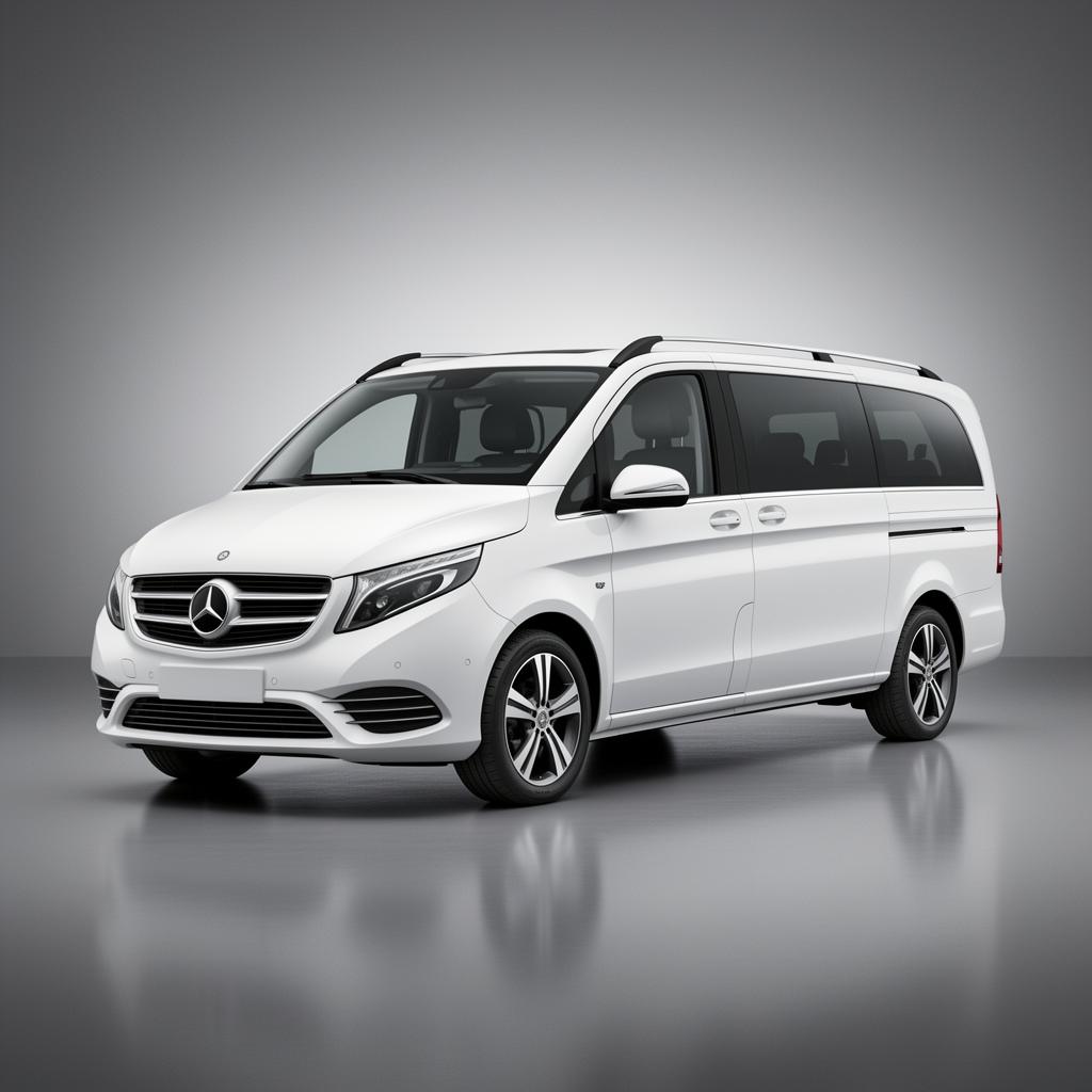 Mercedes-Benz V-Klasse 2023 lejebil - 8 sæder, Diesel, tilgængelig i København