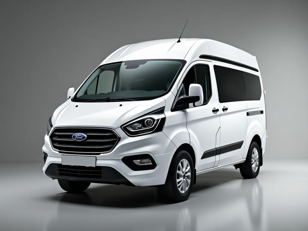 Ford Transit Custom Tourneo 2024 lejebil - 9 sæder, Diesel, tilgængelig i København