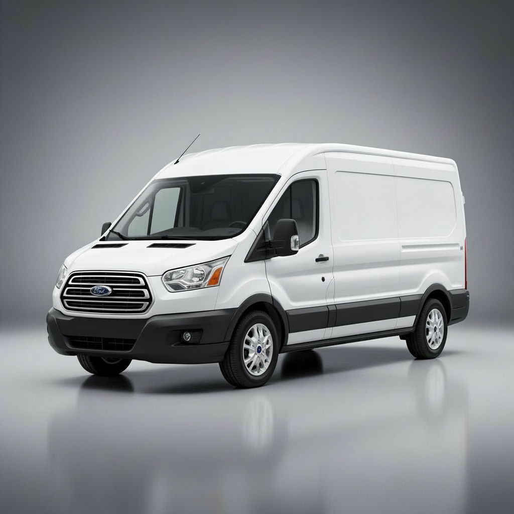 Ford Transit 2022 lejebil - 3 sæder, Diesel, tilgængelig i Aarhus