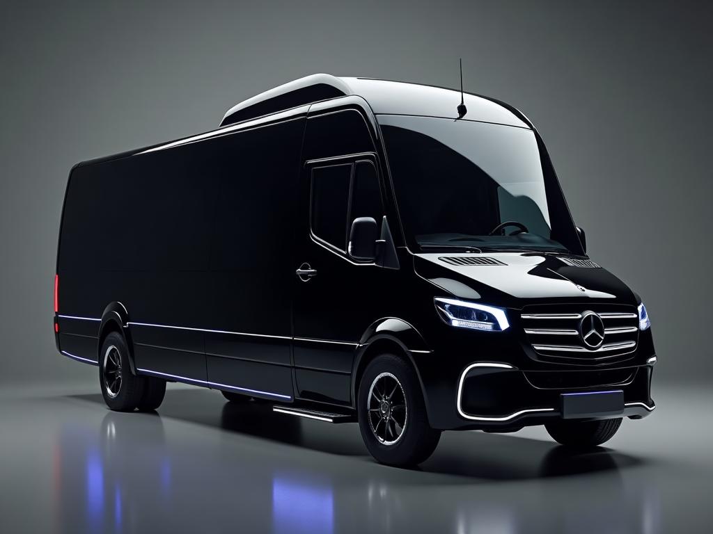 Mercedes-Benz Partybus Deluxe 2022 lejebil - 20 sæder, Diesel, tilgængelig i København